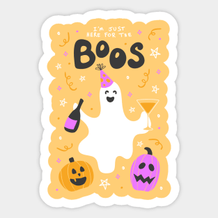 Halloween Boos Sticker